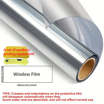 Thermo-Sichtschutzfolie – Winterdämmung, Anti-Peeping & UV-Schutz für Fenster