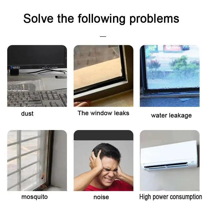 Selbstklebendes Dichtband für Fenster & Türen – Winddicht, Wasserdicht, Staubschutz & starke Haftung