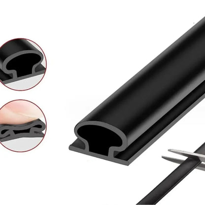 Tür- und Fensterspalt-Dichtung TPE – Winddicht, schallisolierend, wetterfest & selbstklebend
