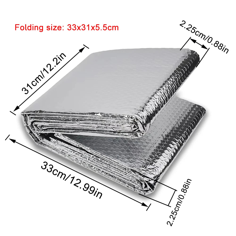 Wärmereflektierende Heizkörper-Reflexionsfolie – Aluminium Isolierfolie zur Energieeinsparung