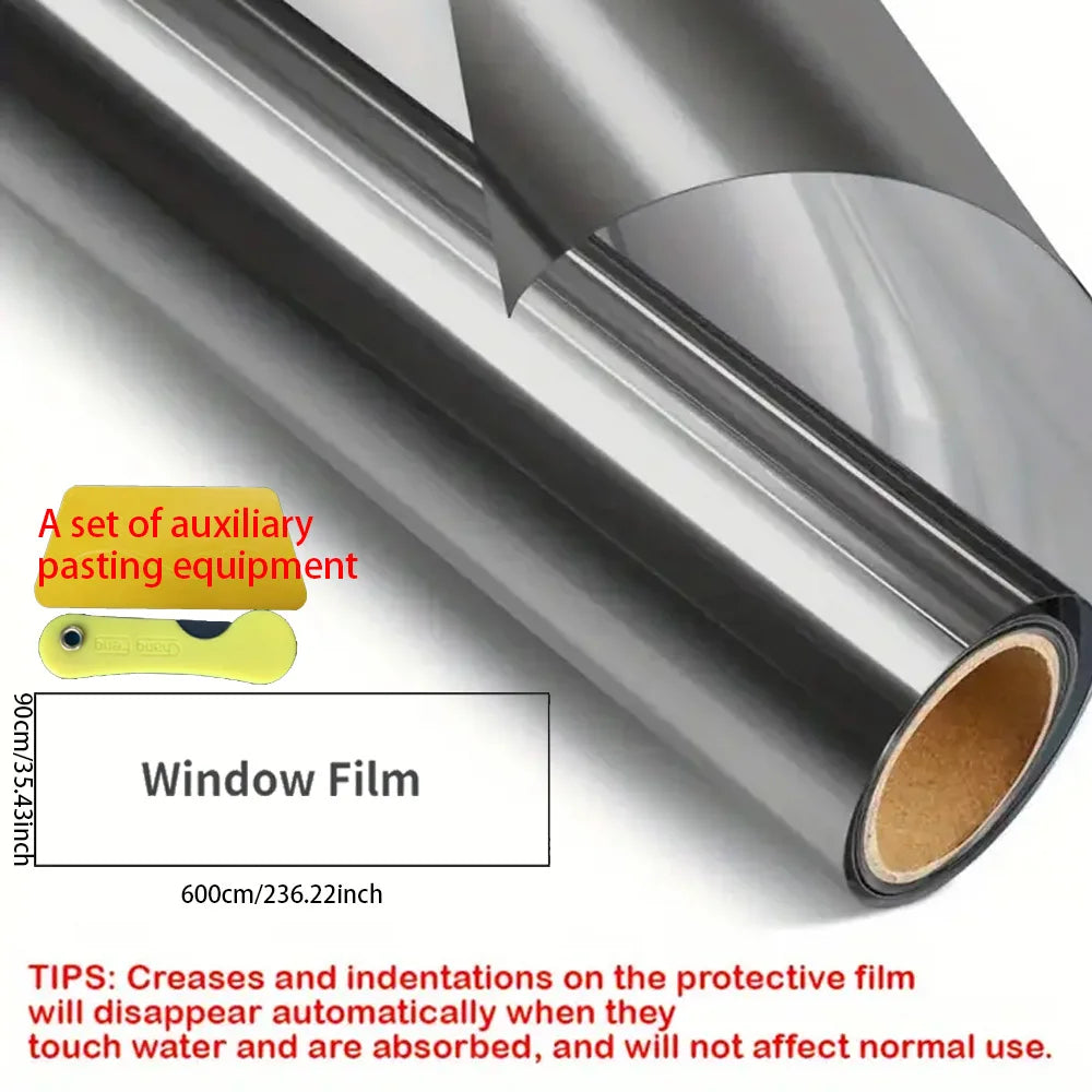 Thermo-Sichtschutzfolie – Winterdämmung, Anti-Peeping & UV-Schutz für Fenster