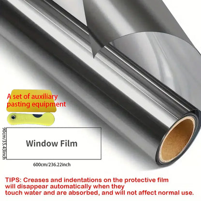 Thermo-Sichtschutzfolie – Winterdämmung, Anti-Peeping & UV-Schutz für Fenster