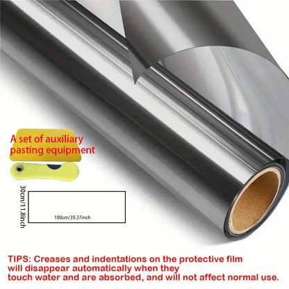 Thermo-Sichtschutzfolie – Winterdämmung, Anti-Peeping & UV-Schutz für Fenster