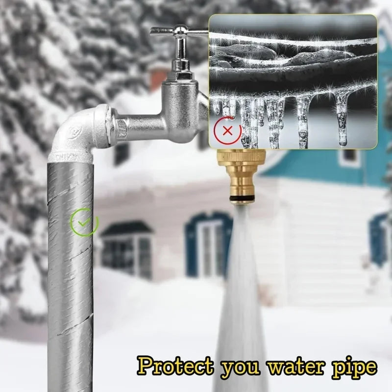 Wetterfestes Isolierband für Rohre – Glasfaser, flammhemmend, wasserdicht & langlebig