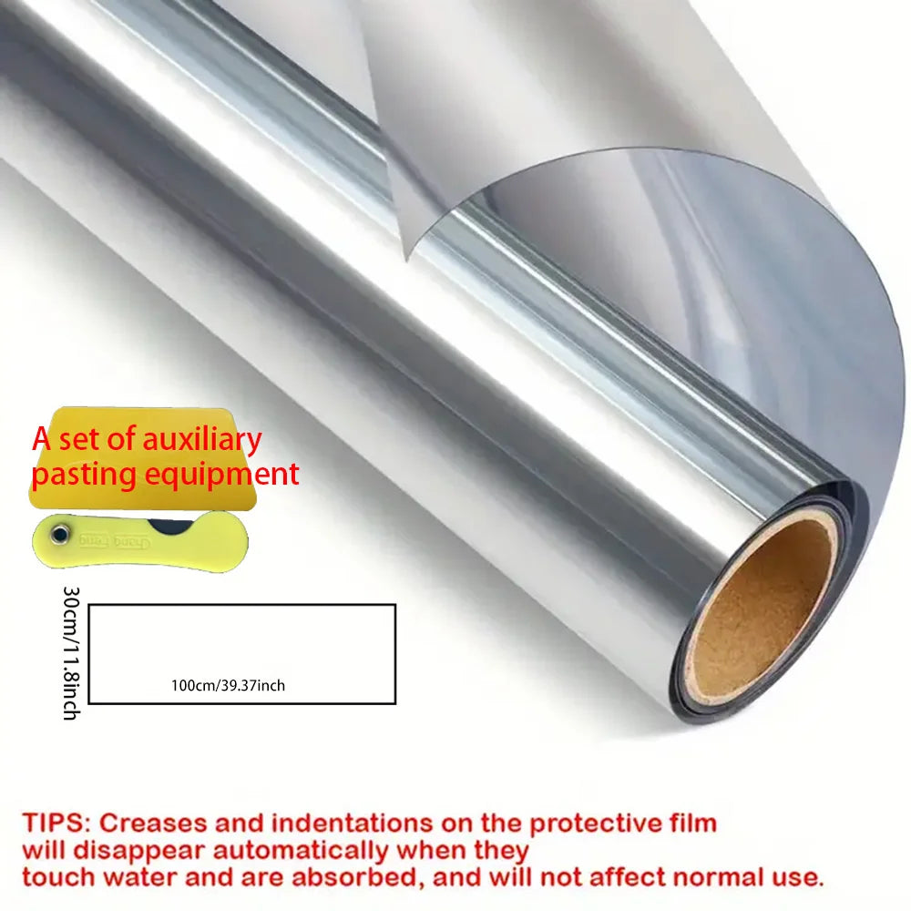 Thermo-Sichtschutzfolie – Winterdämmung, Anti-Peeping & UV-Schutz für Fenster