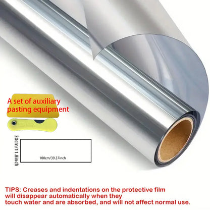 Thermo-Sichtschutzfolie – Winterdämmung, Anti-Peeping & UV-Schutz für Fenster