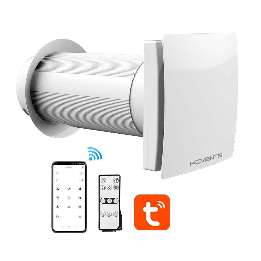 Dezentrales Lüftungsgerät mit Wärmerückgewinnung