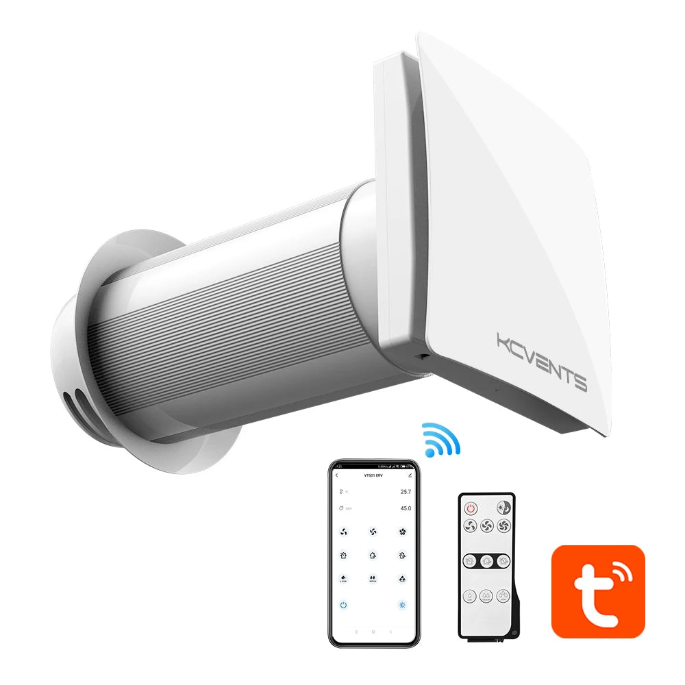 Dezentrales Lüftungsgerät mit Wärmerückgewinnung