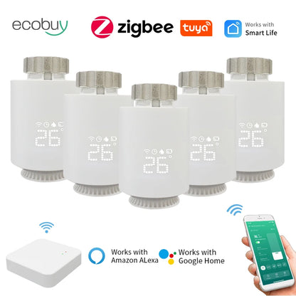 Smart Heizkörperthermostat – Thermostatischer Regler, Zeitprogramme & Smart Home Integration